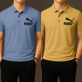 ash and brown polo