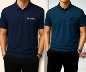 navy and sea green